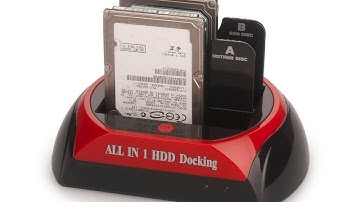 USB HDD Hard Drive Multi-Function Docking Station Reader - UNBOXING