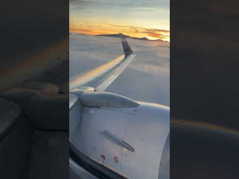 Beautiful sunrise! N431AS