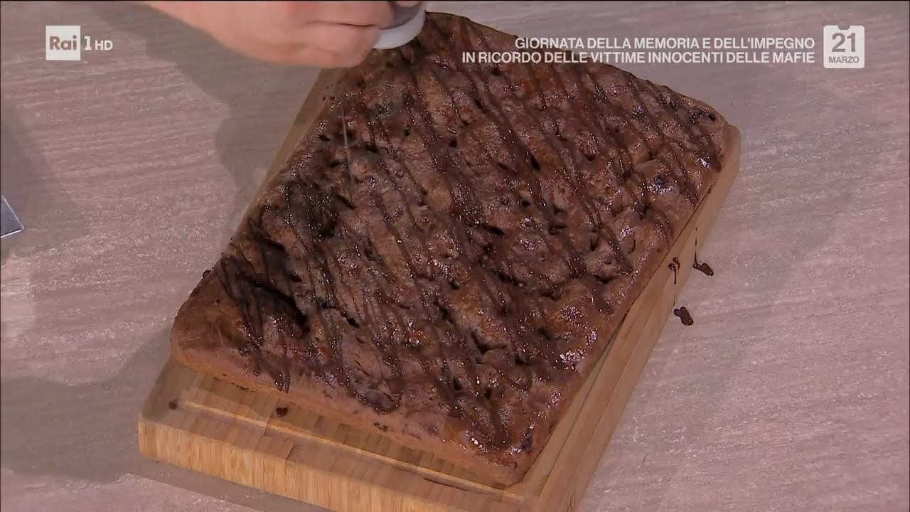 Focaccia al cioccolato - È sempre mezzogiorno 21/03/2024