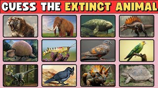 Guess That Extinct Animal — Can You Name All of Them?