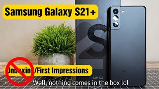 Samsung Galaxy S21 Plus | Unboxing/ First Impressions (Phantom Black)