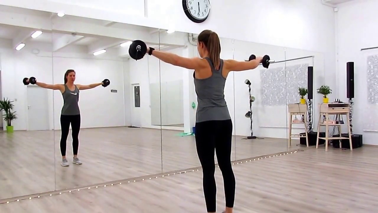 Lateralno podizanje ruku - YouTube