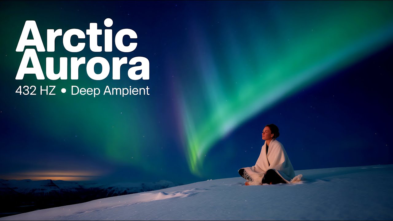 Arctic Aurora 432 Hz — 1.5 Hour Deep Ambient for Sleep & Meditation (Northern Lights)