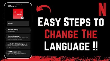 How to Change the Language on Netflix !