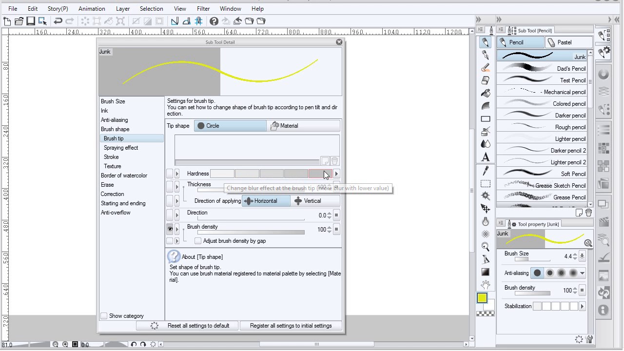Brushes Lightning Intro to Clip Studio Paint brushes YouTube