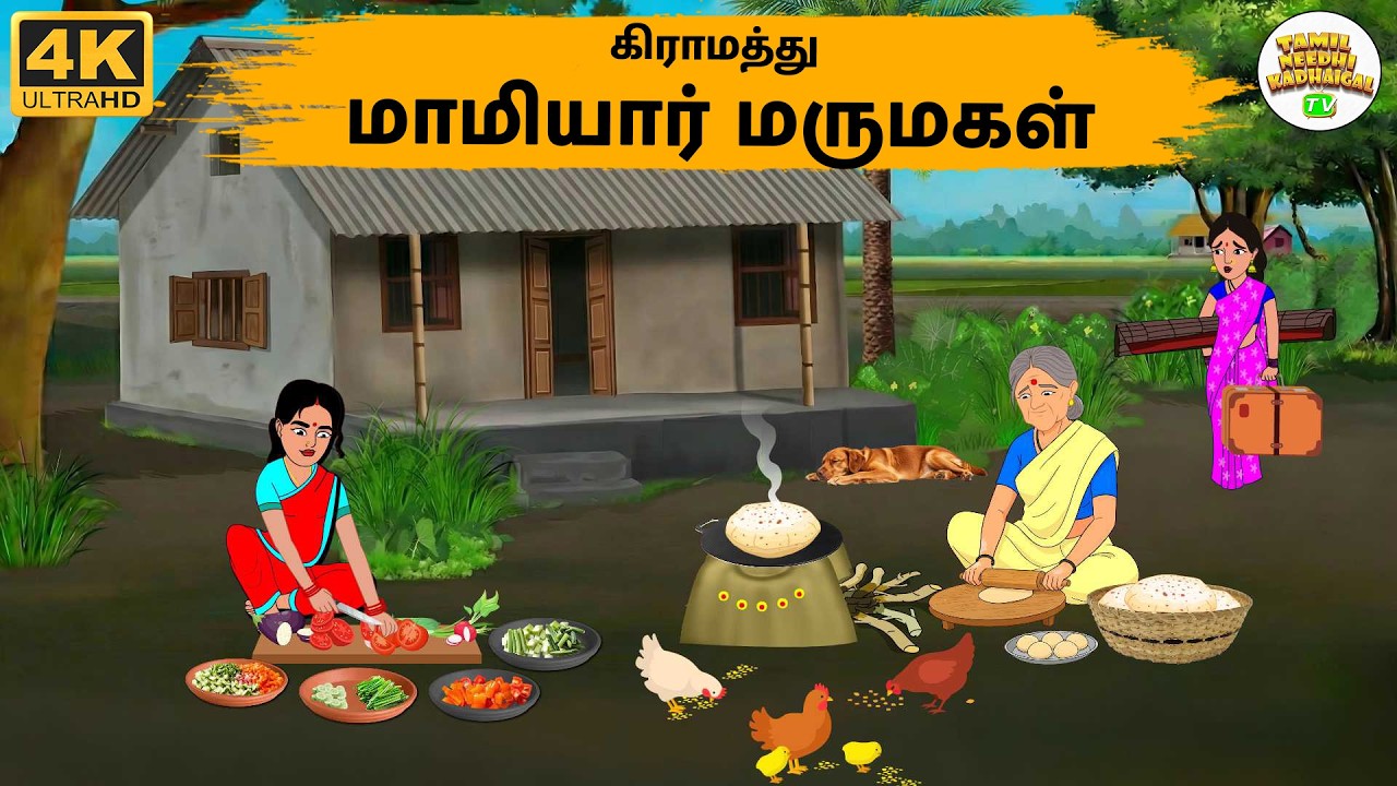 Stories In Tamil - கிராமத்து மாமியார் மருமகள் - Tamil Moral Stories- Needhi Kadhaigal