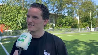 Interview Norbert Alblas na afloop Amstelveen Heemraad - Almere FC