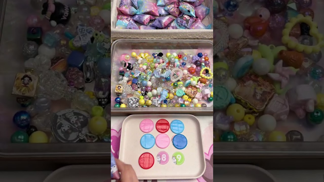 Beads Mix #packingorders #asmr 