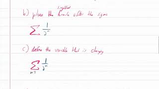 Alg2-H - 11.4 Notes - Series and Sigma Notation