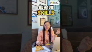 A strong resume = Strong chances of getting hired #skills