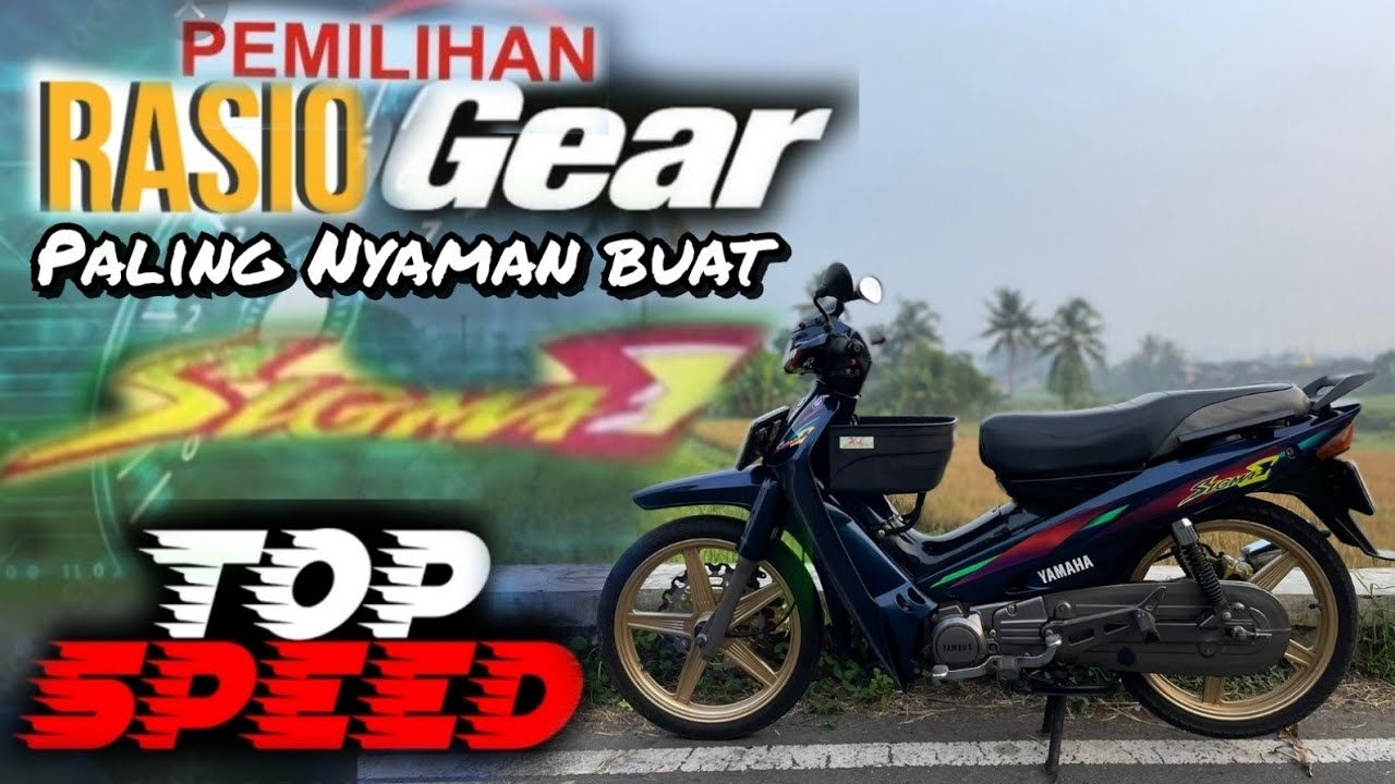 Yamaha Sigma ‼️ Rahasia Rasio gear Nafas Panjang & Top Speed YouTube