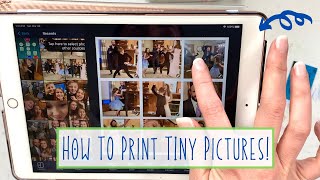 Как распечатать дешевые, высококачественные крошечные фотографии для журналов, скрапбукинга и поделок