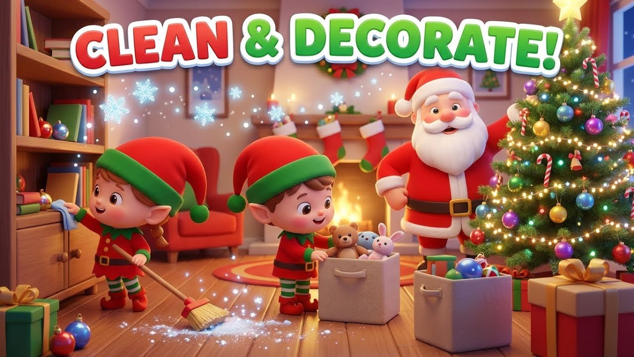 The BEST Christmas Song for Kids - Santa Helpers Edition