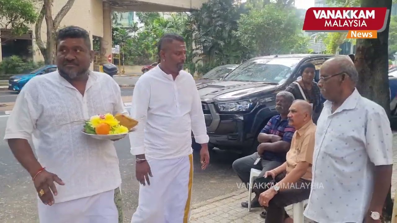 Vasthu Shanthi and Ganapathy Homam performed at Dewi Sri Pathrakaliamman Temple’s new site