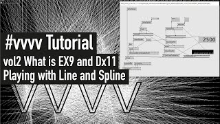 vvvv beta Tutorial DX11 Lines and Spline