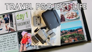 Project Life Travel Album - Croatia | Travel Scrapbook (Part 1)