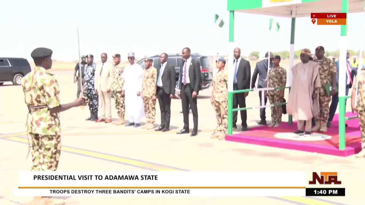 PRESIDENT BOLA AHMED TINIBU  ONE DAY STATE VISIT TO INUACU