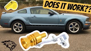Does the Turbo Whistle Work Muffler Delete Bonus