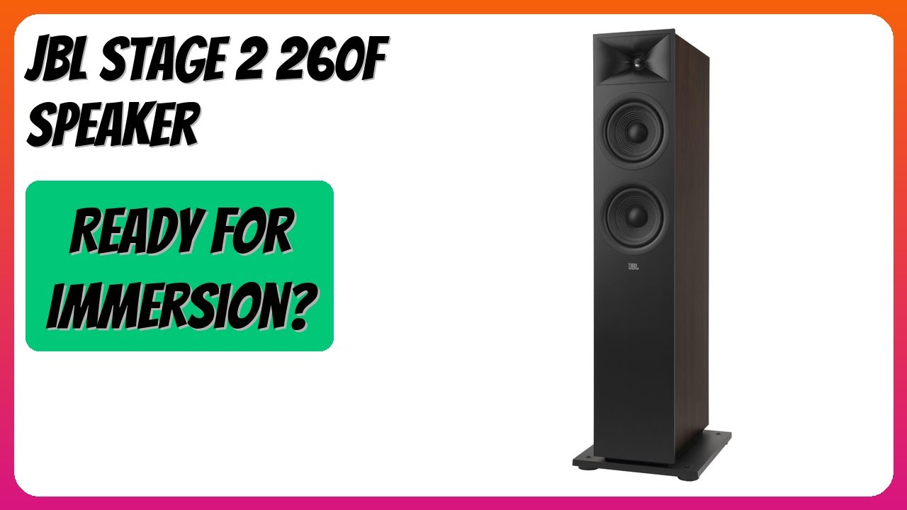 REVIEW (2025): JBL Stage 2 260F Speaker. Features