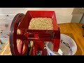Grinding wheat berries into flour  grainmaker 99 food mill