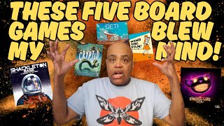 These 5 Board Games Totally Blew My Mind!!