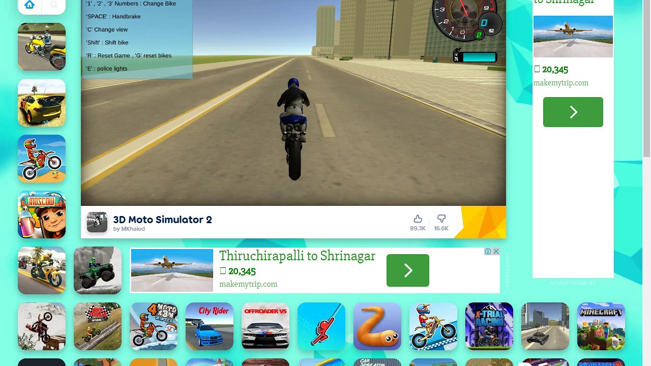 3D Moto Simulator 2 - game T- series 