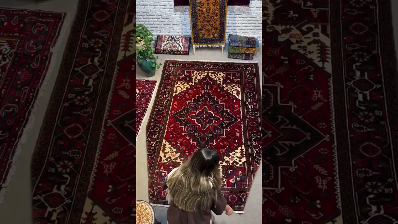 Timeless elegance in every thread 🧶✨ | Handwoven Persian beauty that transforms your space.