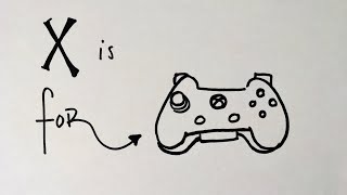 How to Draw an Xbox Controller