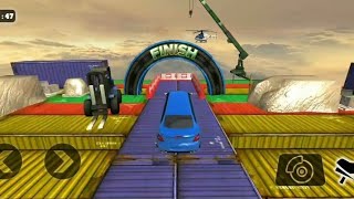 Limo car sky Ramp #impossible Limo car stunts #driving simulator 3D android gameplay. screenshot 5