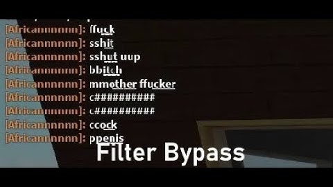 ROBLOX Exploiting - ROBLOX Chat Filer Bypass! ⚠️
