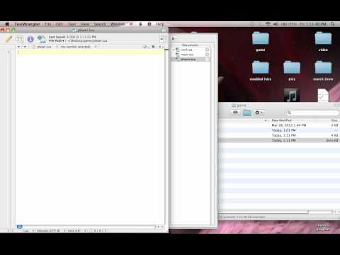 Love2d tutorial #6 Starting Our Game