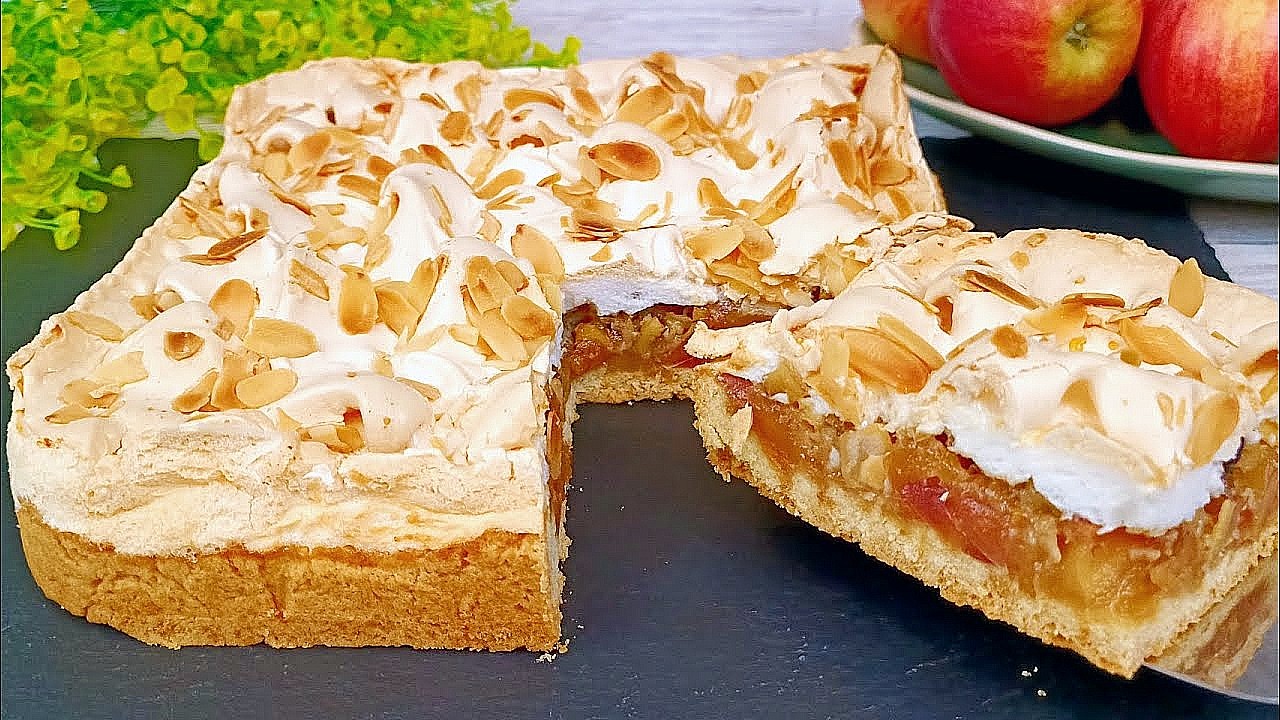 Я никогда не ел такого вкусного яблочного пирога 😋😋😋 Простой и вкусный рецепт.