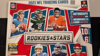 Opening 2021 rookie and Stars longevity box 