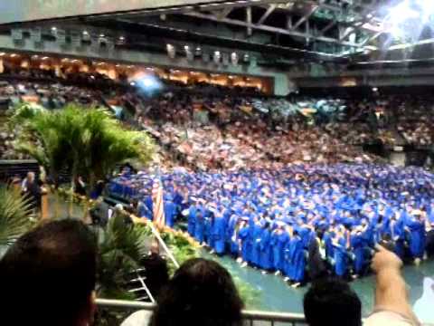 Cypress Bay high school graduation ceremony 2014(4) - YouTube