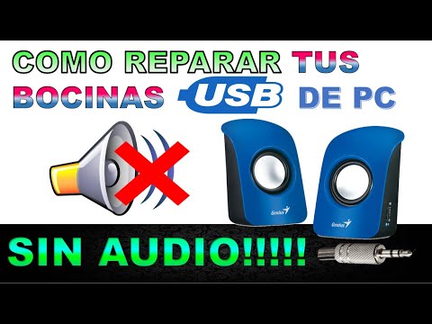 Como Reparar Bocinas de PC Que No Se Escuchan - YouTube