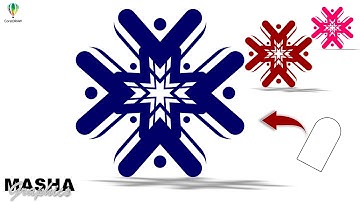 New Logo Design Using Rectangle Tool in CorelDRAW | CorelDRAW Tutorial For Beginners