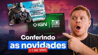 Assassin's Creed Black Flag Resynced &amp; ID@Xbox + IGN - AO VIVO COM COMENTÁRIOS! - Português PT-BR