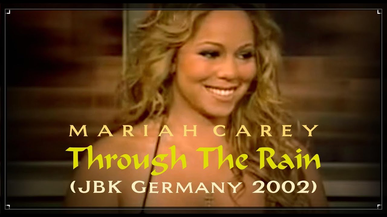 Mariah Carey - Through The Rain (Studio Recording) (JBK Show