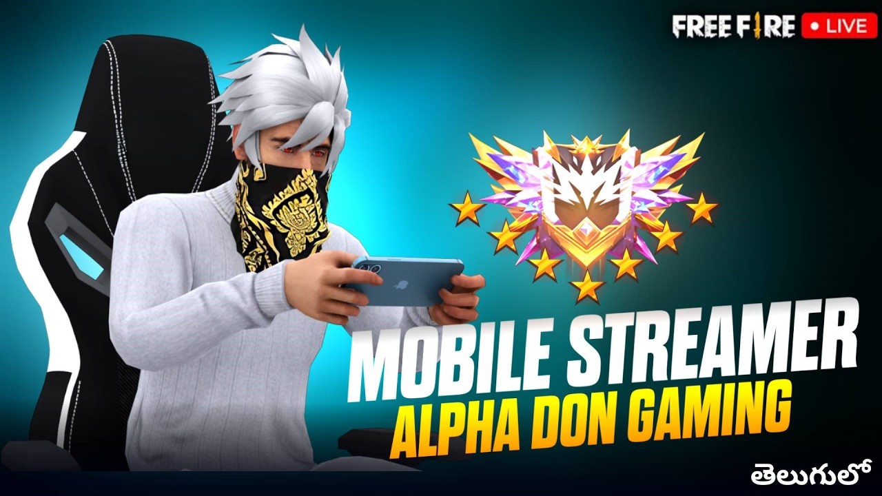 Serious Grand Master Region Push with AlphaDon - AlphaDon is Live - Telugu Gaming Live 