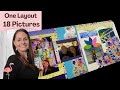 Beanstalk Interactive Scrapbook Layout