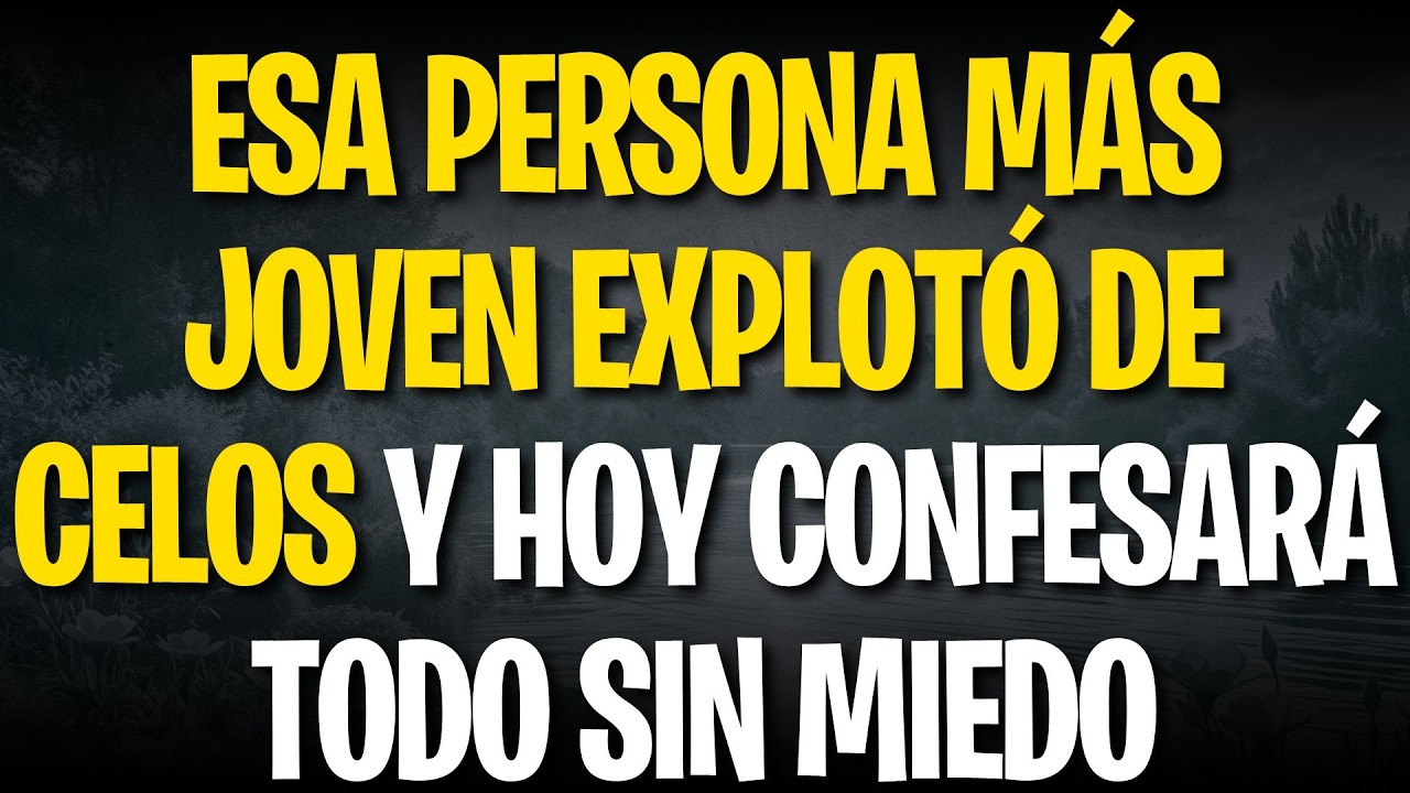 ESA PERSONA MÁS JOVEN EXPLOTÓ DE CELOS Y HOY CONFESARÁ TODO SIN MIEDO