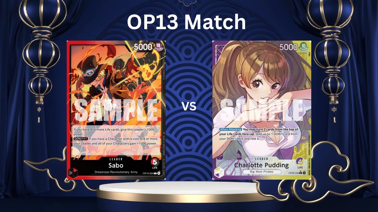 OP13 Match RB Sabo vs PY Pudding - YouTube