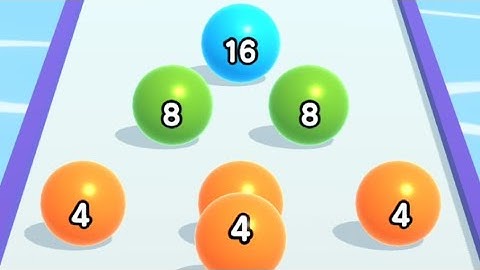 Ball Run 2048 - All Levels Gameplay Android,iOS Level 151-160