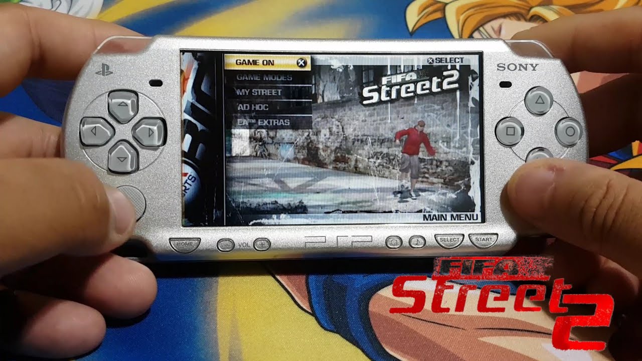 FIFA Street 2 on Sony PSP || Christiano Ronaldo CR7 - YouTube