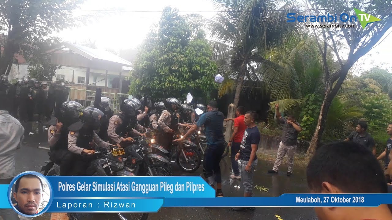 perjalanan ke langkawi Polres Gelar Simulasi Atasi Gangguan Pileg dan Pilpres