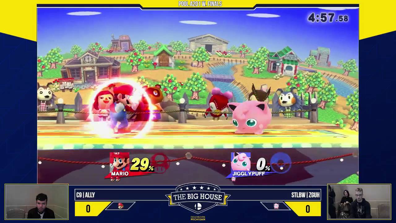 Big House 6: C9|Ally (Mario) vs STLBW|Zguh (Puff/MK)