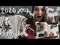 2020 journal flip through-my first journal!!