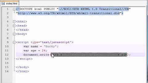 Beginner JavaScript Tutorial - 5 - Using Variables with Strings