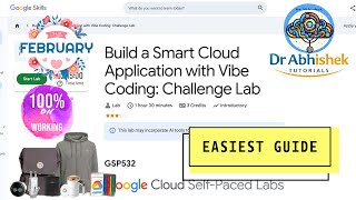 بناء تطبيق سحابي ذكي باستخدام Vibe Coding: مختبر التحدي | #GSP532 #qwiklabsarcade2026 screenshot 2