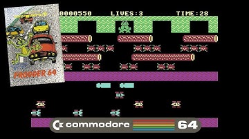 Commodore 64 Games - Frogger 64